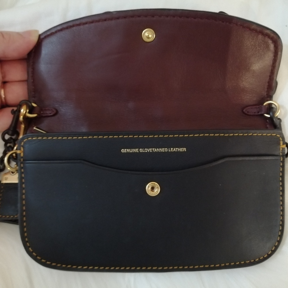 Coach 1941 Tearose Glovetanned Leather Clutch - Picture 4 of 7